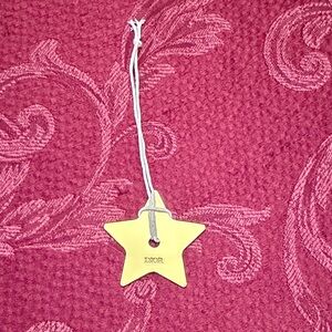 Dior Gold Star Ornament